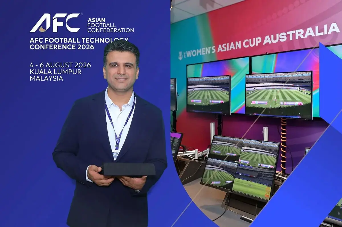 حضور مسئول VAR ایران در نشست فناوری فوتبال AFC