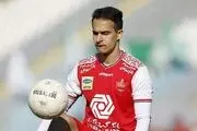 حضور هافبک پرسپولیس در تمرینات ماشین‌سازی