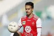 حضور هافبک پرسپولیس در تمرینات ماشین‌سازی