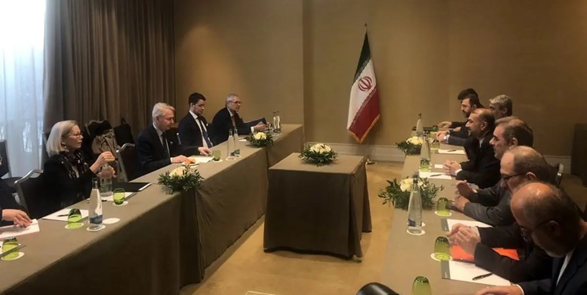 دیدار وزیر خارجه فنلاند با امیرعبداللهیان در ژنو
