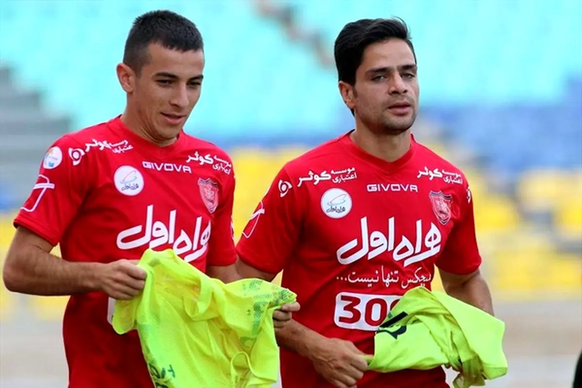 خوشامدگویی دایی کمال به فرشاد پس از پیوستن به پرسپولیس + عکس