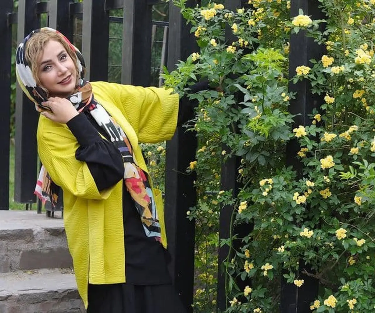 شبنم قلی خانی در حال گلاب گیری+فیلم