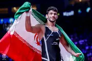 همسر کشتی‌گیر معروف جهان در کنار حسن یزدانی+عکس 