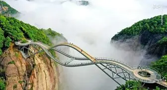  پلی با ظاهر متفاوت در چین+عکس