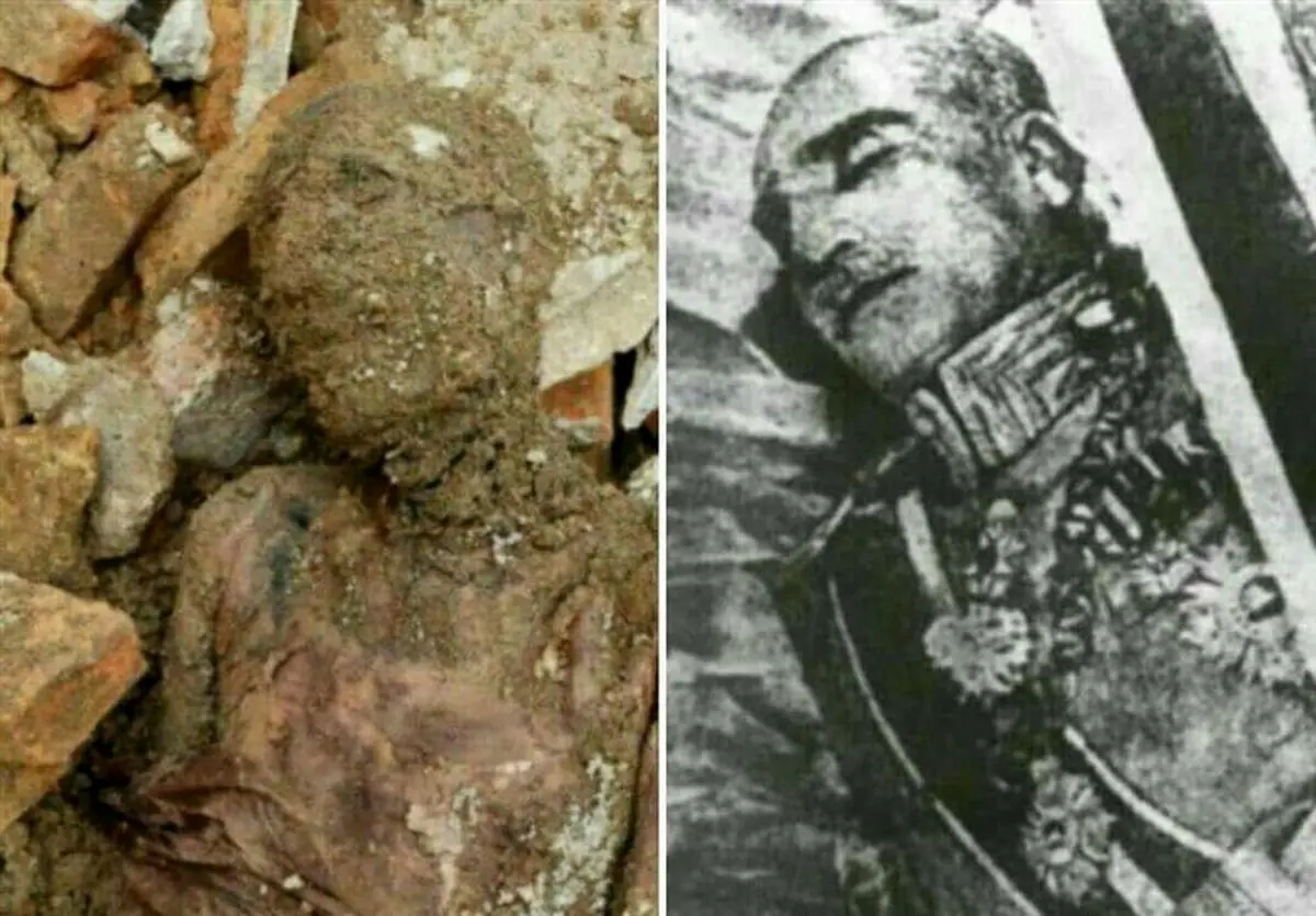 مومیایی کشفشده در شهرری متعلق به رضاشاه است؟