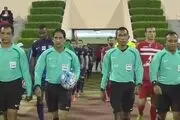 جوسازی سعودی ها علیه داور بازی الهلال و پرسپولیس+عکس