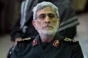  سردار قاآنی در مراسم دعای عرفه