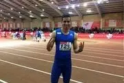 سریعترین مرد ایران طلایی شد