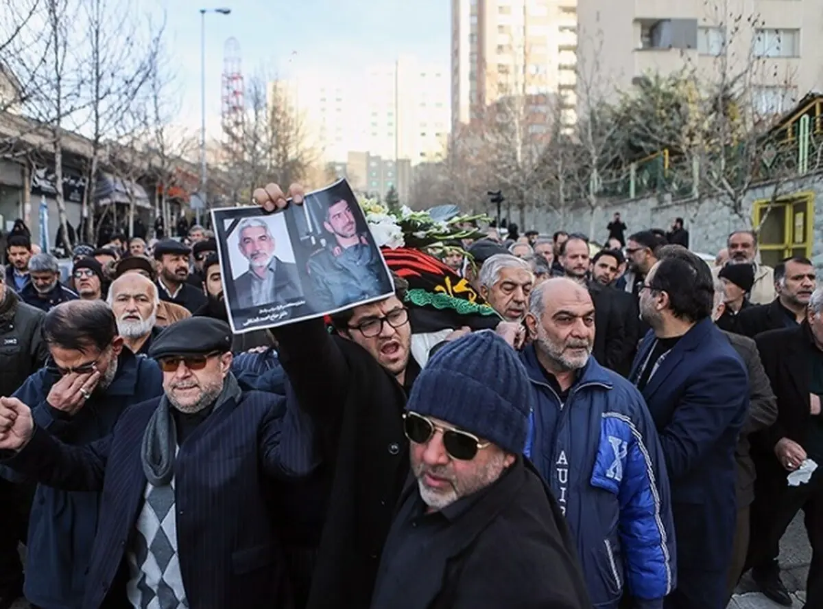 مراسم ترحیم رئیس اسبق دانشگاه امام حسین (ع) برگزار شد