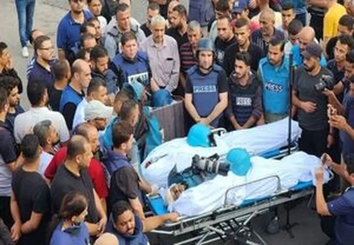 
جان باختن ۱۵۲ خبرنگار در غزه
