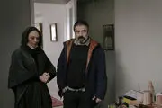 تیپ عجیب «بهناز جعفری» جلوی دوربین حاتمی کیا/ عکس
