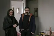 تیپ عجیب «بهناز جعفری» جلوی دوربین حاتمی کیا/ عکس