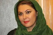 تیپ «لاله اسکندری» در مراسم تشییع پیکر مجید اوجی/ عکس
