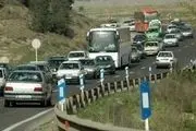 ترافیک نیمه سنگین و روان در جاده تهران – مشهد