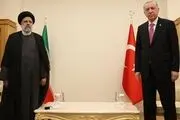 دیدار اردوغان و رئیسی در ترکمنستان+فیلم