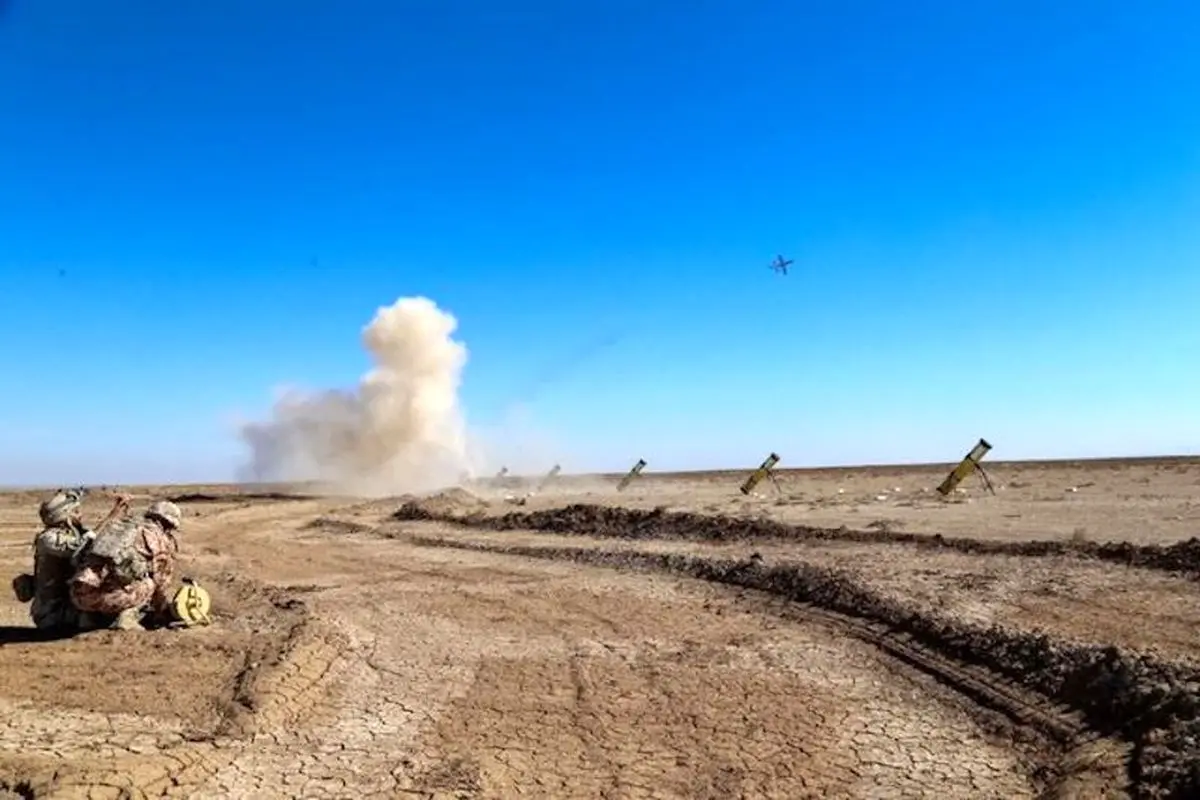 تصویر جدید از ابهت فرمانده کل سپاه در میدان رزم