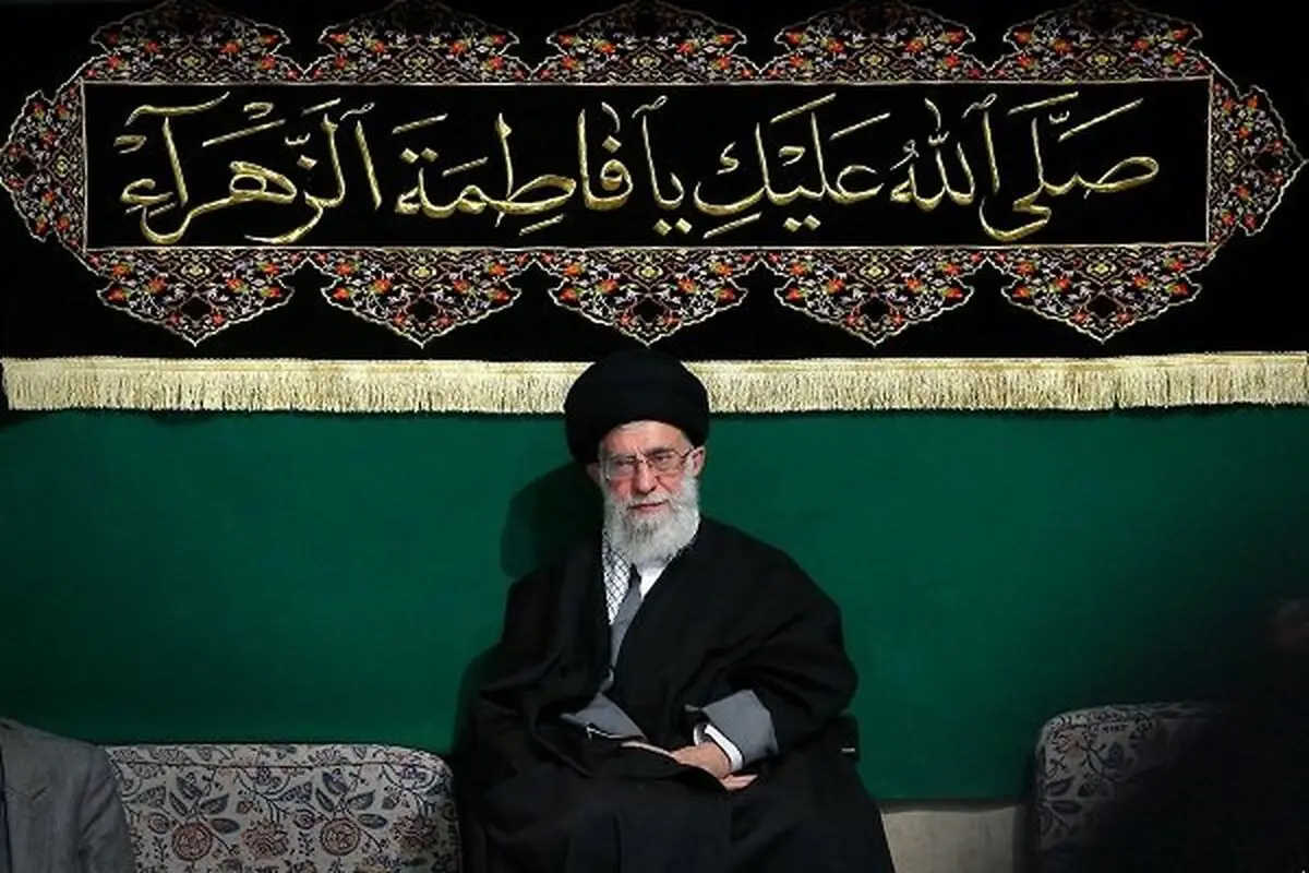 مراسم عزاداری ایام فاطمیه در بیت رهبری 