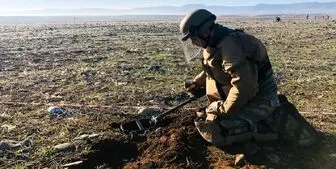 عملیات مین روبی ارتش ترکیه در قره باغ