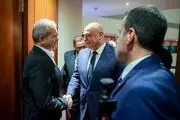 اولین دیدار پزشکیان با جوزف عون در قطر
