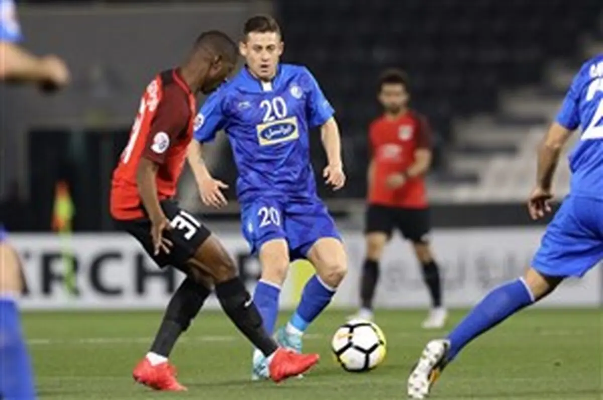 گره زدن سبزه صعود؛ استقلال 2- الریان 0