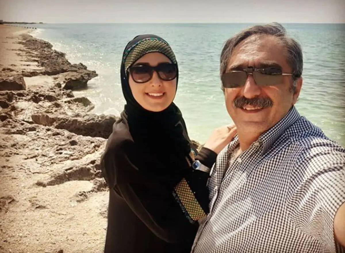 مراسم ازدواج زوج مجری/ عکس