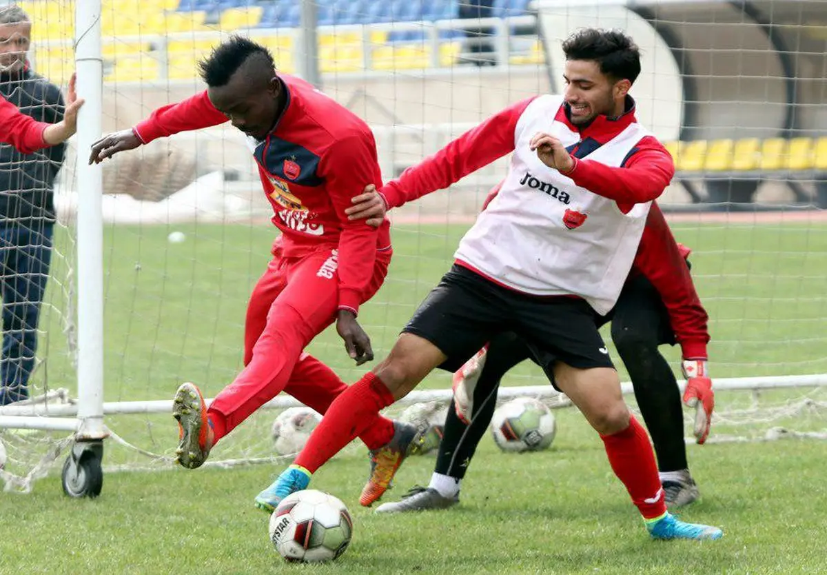 غیبت ادامه دار منشا در تمرین پرسپولیس