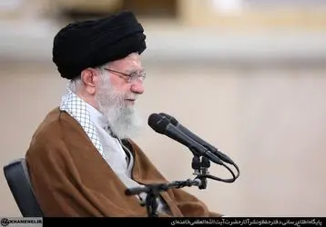 دیدار معلمان با حضرت آیت‌الله خامنه‌ای رهبر معظم انقلاب اسلامی/گزارش تصویری