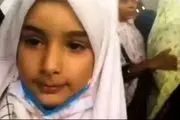 سلام فرمانده دختر دهه نودی در کنار خانه خدا +فیلم