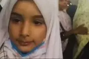 سلام فرمانده دختر دهه نودی در کنار خانه خدا +فیلم