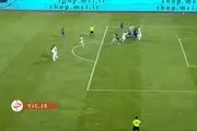 گل اول استقلال به گل گهر توسط مرادمند/ فیلم