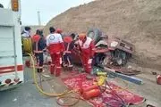 واژگونی تریلی در سمنان جان یک نفر را گرفت
