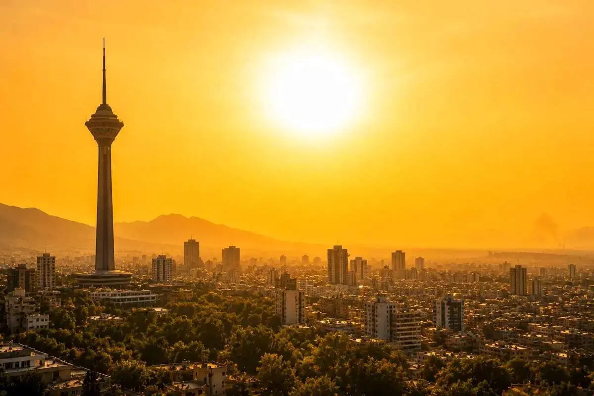 تهران گرم‌تر می‌شود