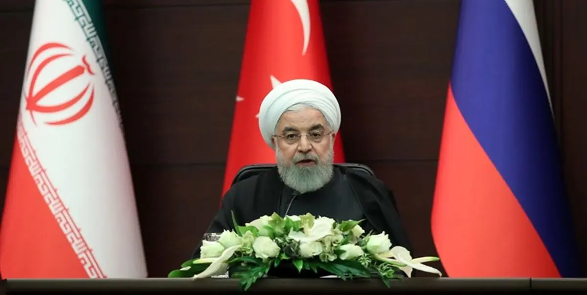 روحانی در دیدار با پوتین: آمریکا بدنبال بی نظمی در جهان است 