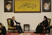 دیدار سید حسن نصرالله و دبیرکل جهاد اسلامی