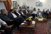 دیدار خاتمی با عرب سرخی و امین زاده