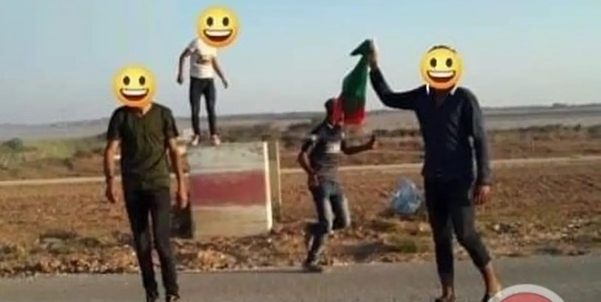 رودست جوانان فلسطینی به نظامیان صهیونیستی در مرز غزه
