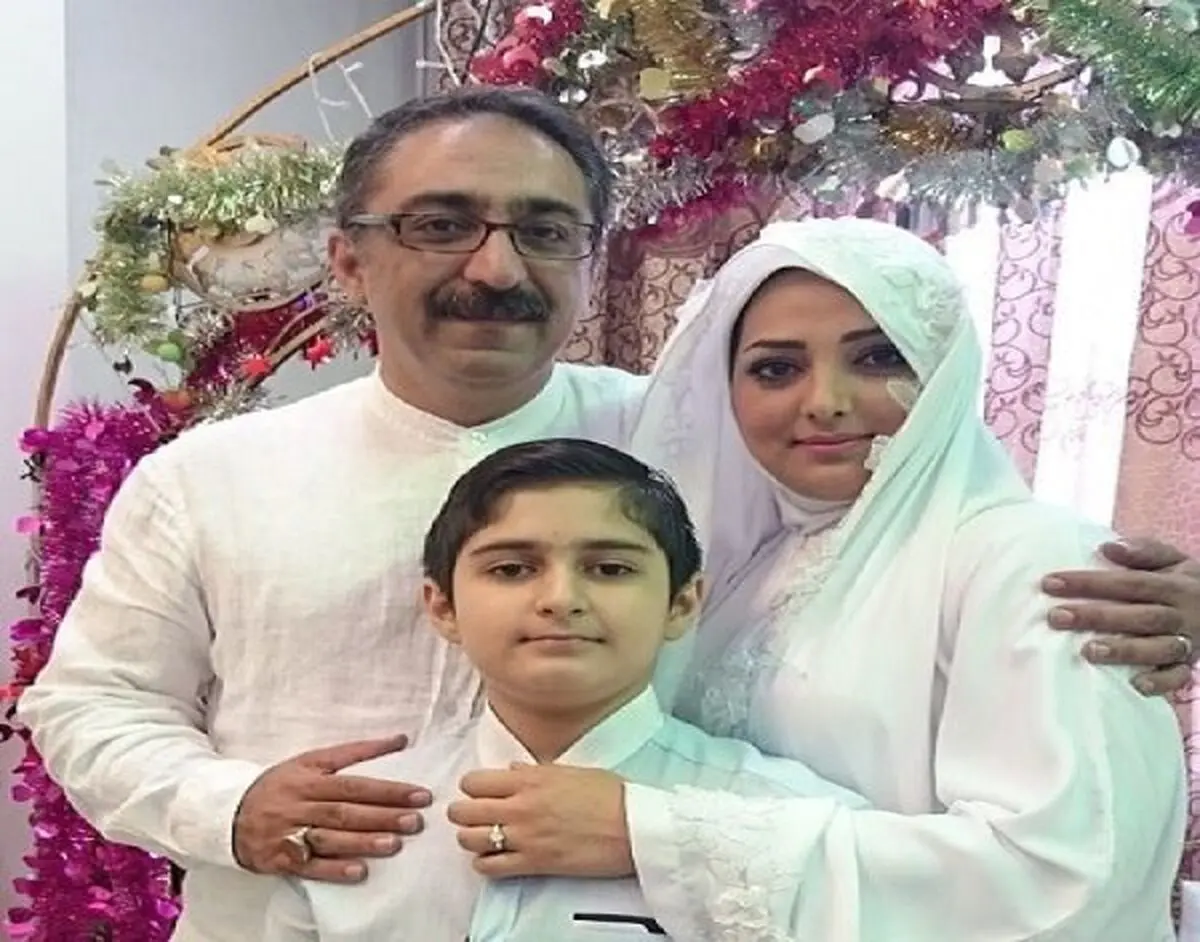 عکس دیده نشده پسر شهرام شکیبا از همسر اولش