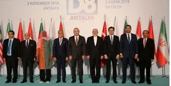 ظریف در نشست کشورهای D۸ شرکت کرد