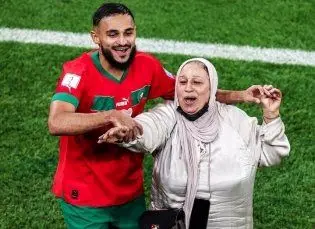 مادرها، ستاره‌های اصلی تیم مراکش+عکس