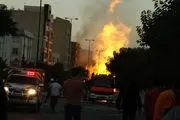 انفجار گاز در منطقه شهران تهران/گزارش تصویری