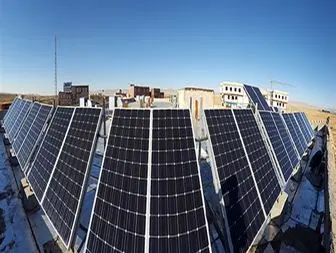 اولین نیروگاه خورشیدی در قوچان به بهره برداری رسید