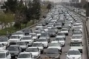 ترافیک سنگین در محورهای چالوس و هراز