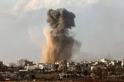 حمله هوایی سنگین رژیم صهیونیستی به مناطق مختلف غزه