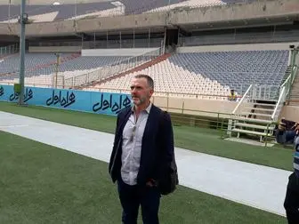 حضور مک درموت در تمرینات تیم ملی فوتبال