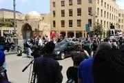 تجمع لبنانی‌ها مقابل پارلمان و کاخ دادگستری
