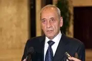 نبیه بری طرح واشنگتن را رد کرد