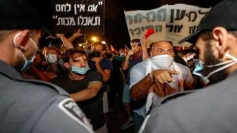 اعتراضات در تل آویو علیه کابینه نتانیاهو گسترش یافته است