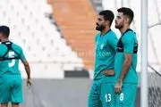 زوج کنعانی و پورعلی بعد از یک بازی وقفه