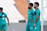 زوج کنعانی و پورعلی بعد از یک بازی وقفه