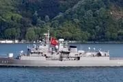درگیری دو کشتی جنگی یونان و ترکیه در دریای مدیترانه